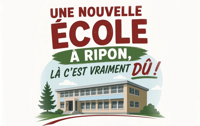 ÉCOLE QUI DÉBORDE, TRANSFERTS D'ÉCOLIERS, À RIPON UNE NOUVELLE ÉCOLE C'EST VRAIMENT DÛ !