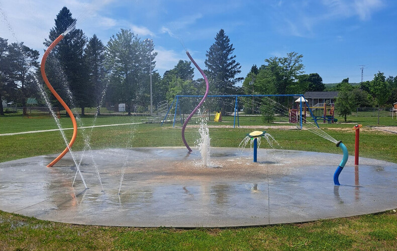 Ouverture des jeux d'eau