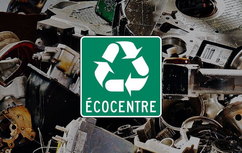 L'écocentre est maintenant ouvert !